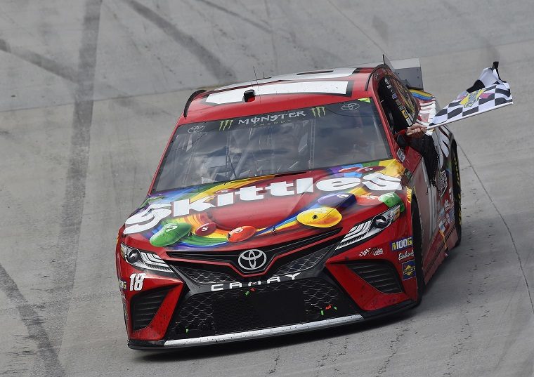 Kyle Busch Wins at Bristol Motor Speedway