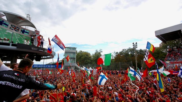 Monza Podium