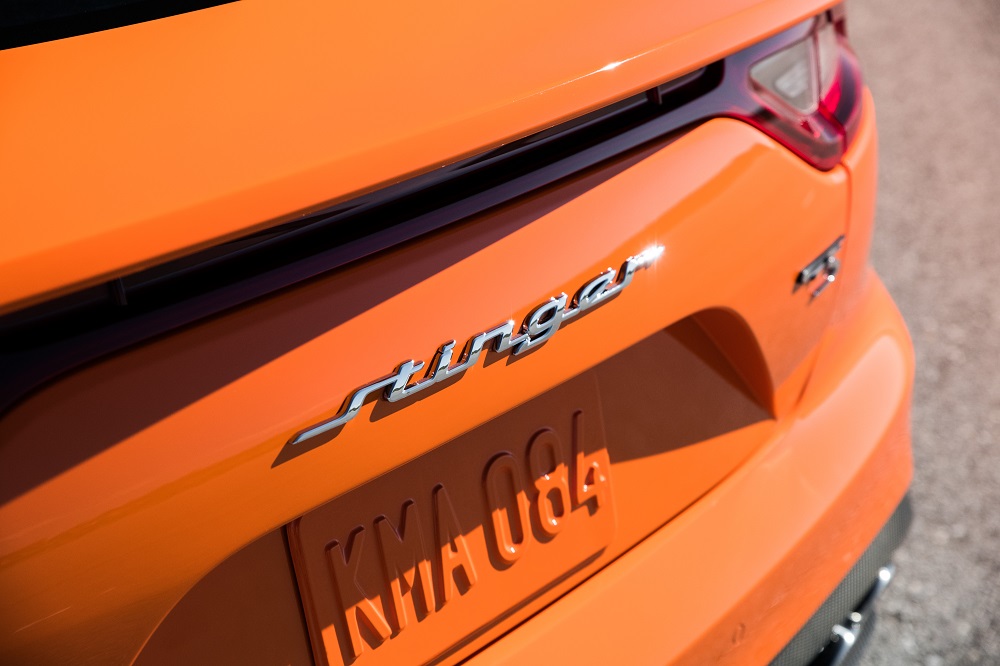 Limited Edition Kia Stinger GTS orange