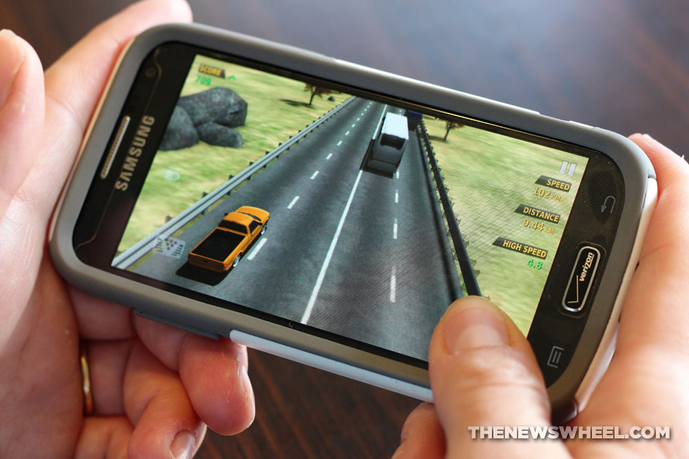 car racing game in mobile