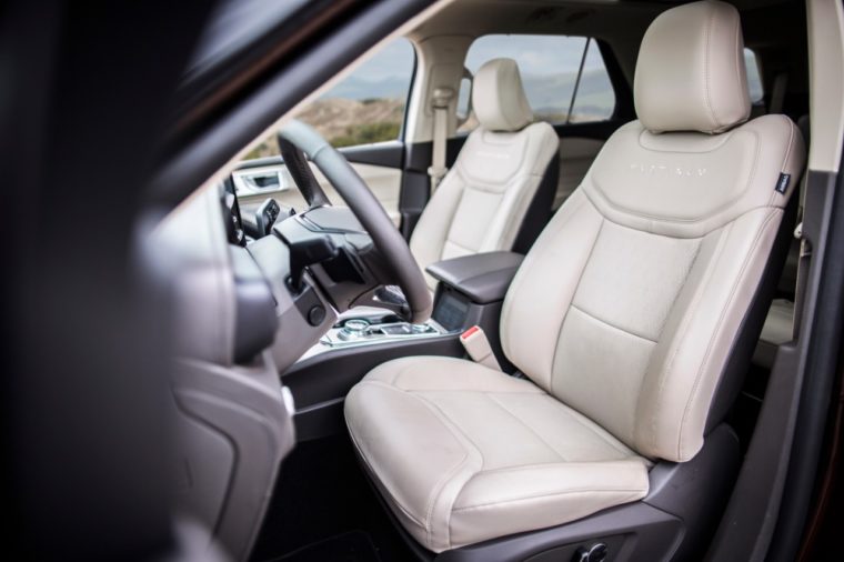 2020 Ford Explorer front seats