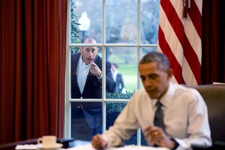 Jerry Seinfeld Barack Obama Comedians in Cars Getting Coffee White House