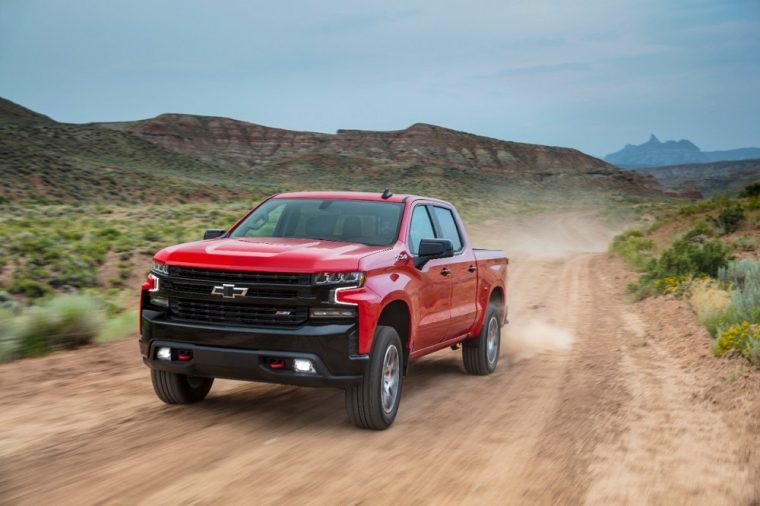 2019 Chevrolet Silverado 1500 LT Trail Boss Red Trail Boss trim