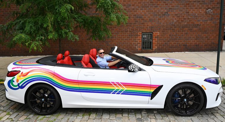 BMW 8 Series Convertible Jonathan Adler New York City World Pride 2019