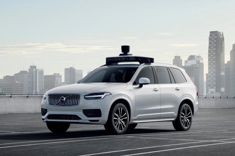 Volvo Uber Self-Driving XC90 Autonomous Car