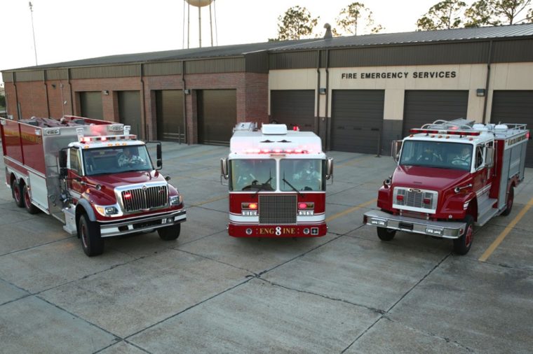 firefighters fire trucks tankers us air force