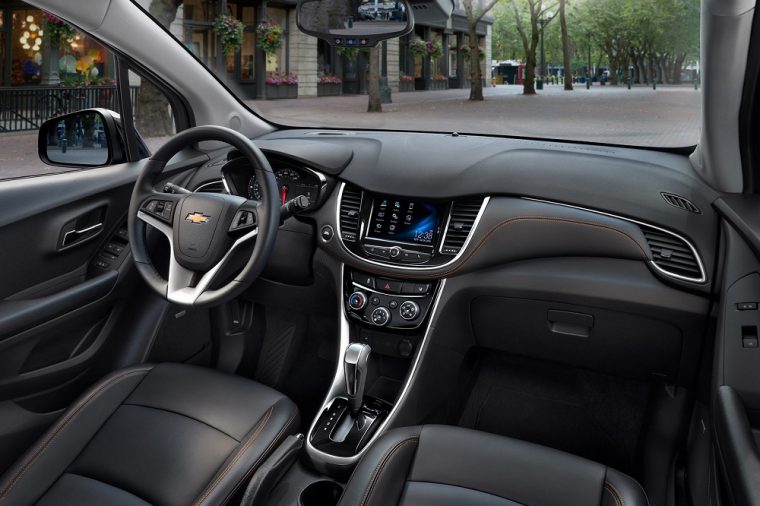 chevrolet trax 2020 interior