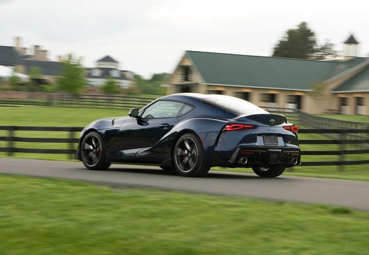 2020 Toyota GR Supra in Downshift Blue