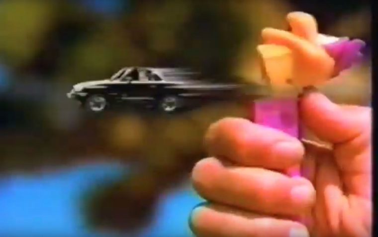 Funny nostalgic 90s car commercial Suzuki X-90 Pez dispenser car