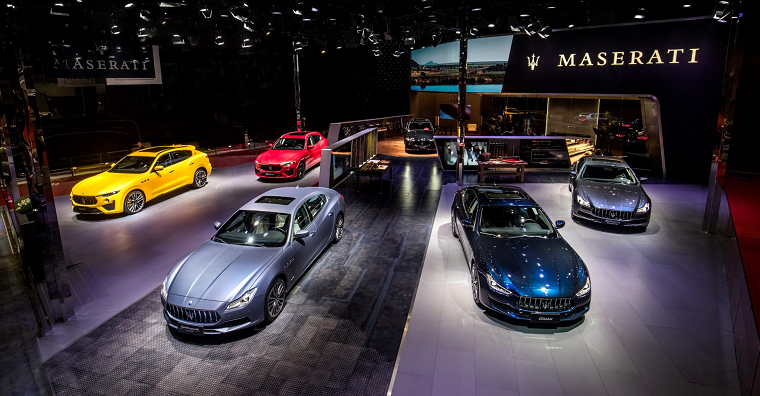 Maserati Lineup at 2019 Shanghai Auto Show