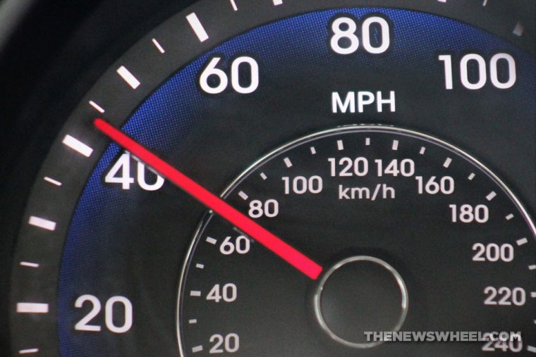 Speedometer MPH Meter speed reading