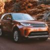 2018 Land Rover Discovery orange