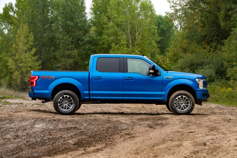 2019 Ford F-150 off-road leveling suspension kit