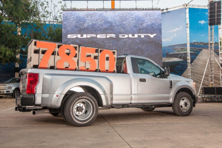 2020 Ford Super Duty Best-in-Class Payload