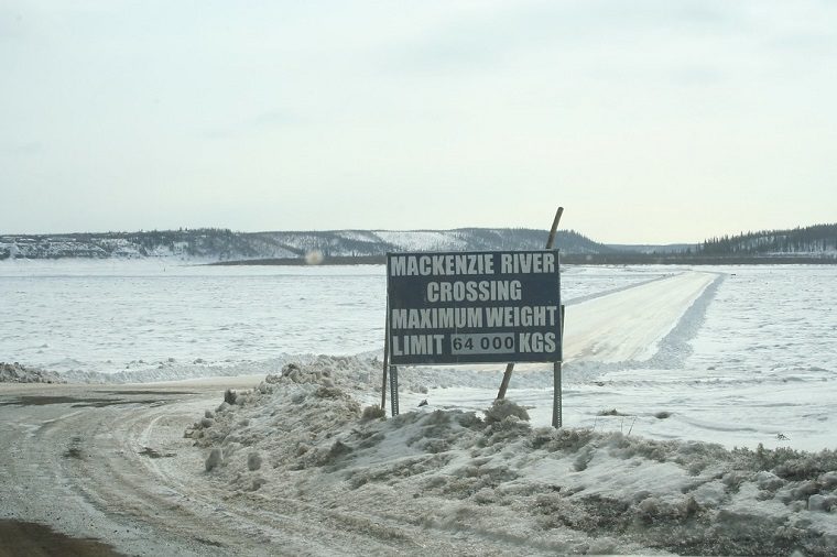 Canada ice road