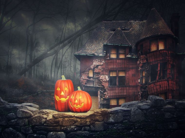 halloween haunted house