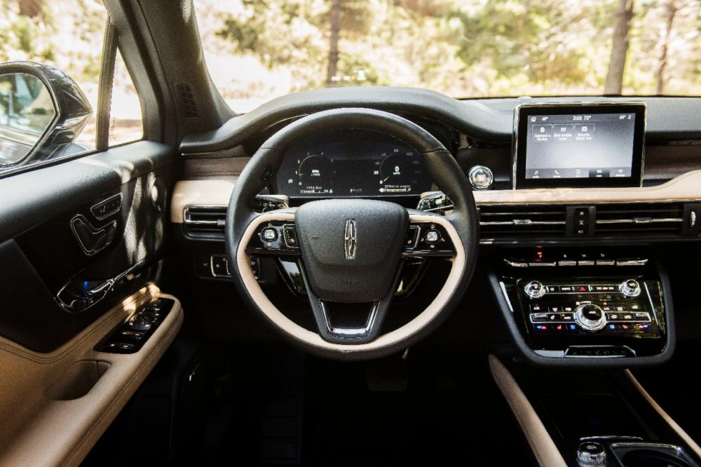 2020 Lincoln Corsair Cashew interior