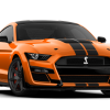 2020 Mustang Shelby GT500 Twister Orange with Absolute Back Painted Racing Stripes | 2020 Mustang Shelby GT500 configurator