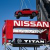 2020 Nissan TITAN is positioned at Nissan Stadium