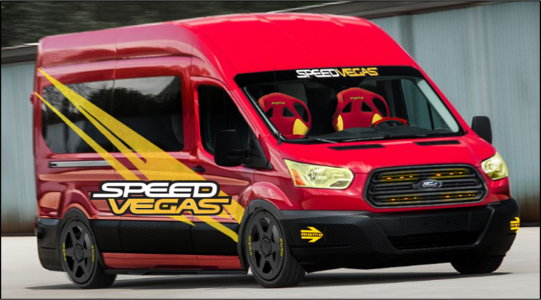 2020 SpeedVegas Ford Transit at SEMA 2019