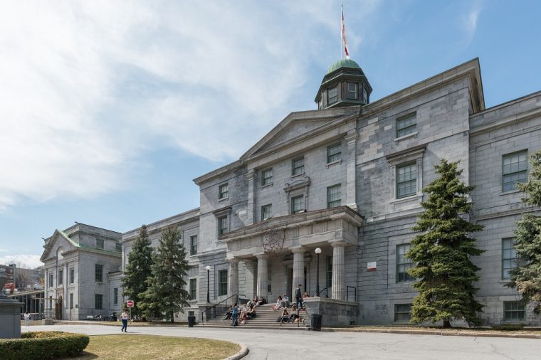 Arts Building McGill University Montreal Canada