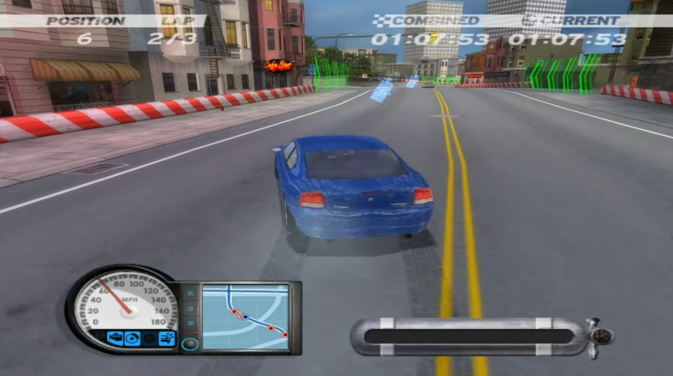 Dodge Racing Charger vs. Challenger video game 2009 Wii racing