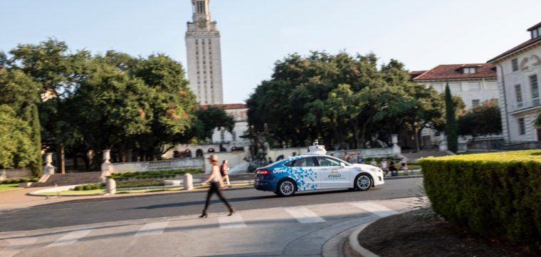 Ford autonomous vehicles in Austin