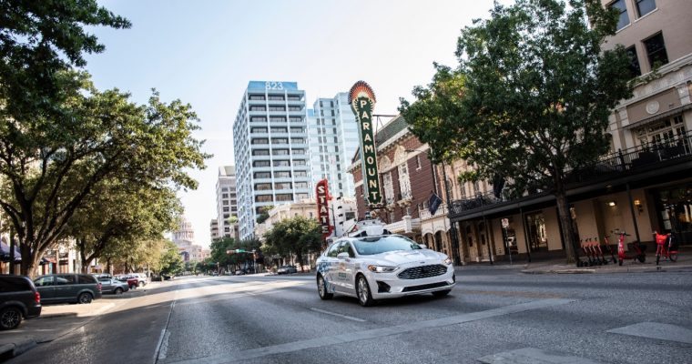 Ford autonomous vehicles in Austin