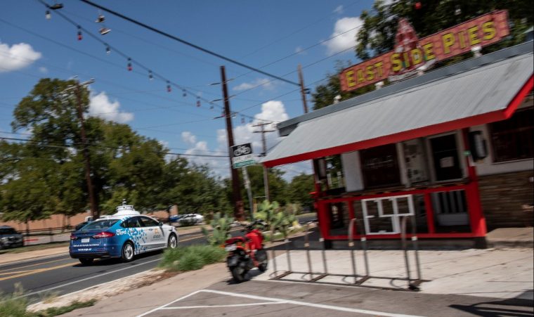 Ford autonomous vehicles in Austin