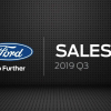 Ford sales Q3 2019 graphic