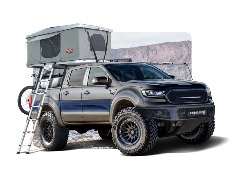 Hellwig 2019 Ford Ranger from SEMA 2019