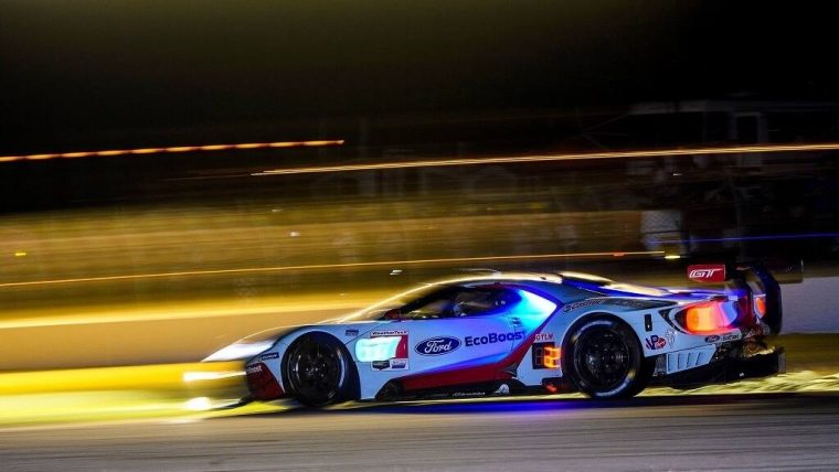 No 67 Ford GT finishes second at Petit Le Mans