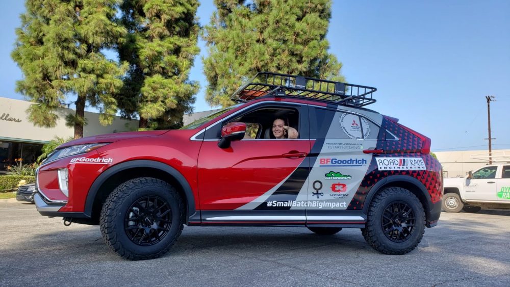 Mitsubishi Eclipse Cross for Rebelle Rally. 2020 Rebelle Rally