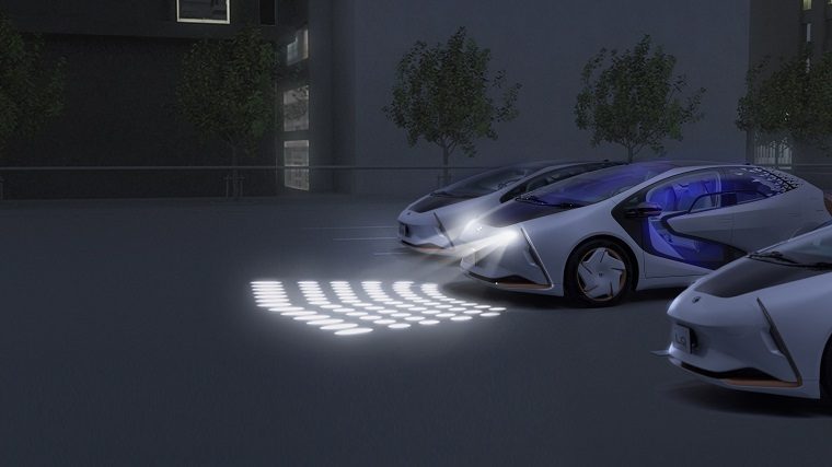 Toyota LQ Concept Headlights