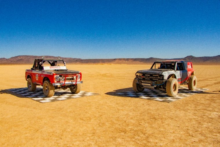 1969 Ford Bronco R 1000 and Ford Bronco R prototype 2