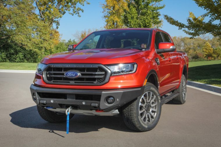 ARB Ford Ranger winch-capable bumper