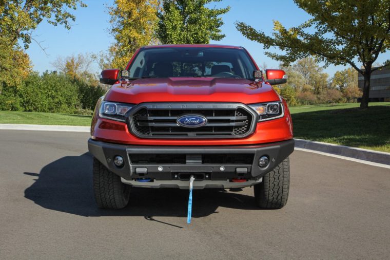 ARB Ford Ranger winch-capable bumper