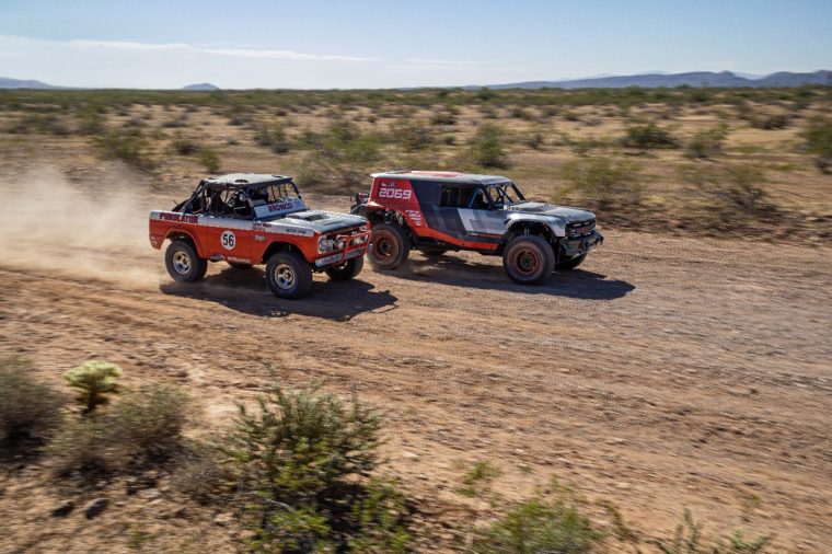 1969 Ford Bronco R 1000 and Ford Bronco R prototype