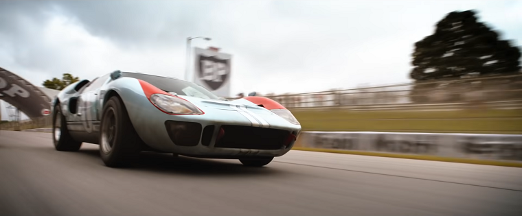 Ford v Ferrari - Ford GT40 on the track