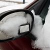 Snow side-view mirror winter weather visibility car