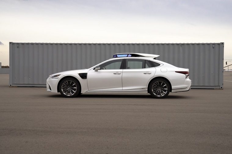 Toyota Research Institute Platform 4 test car