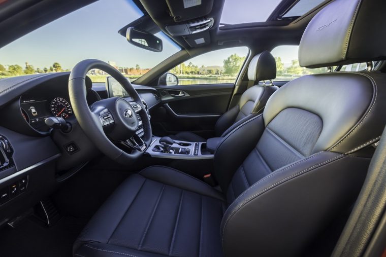 2020 Kia Stinger interior