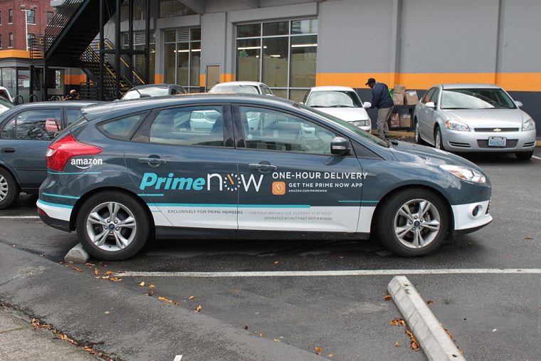 Amazon Prime Now Delivery