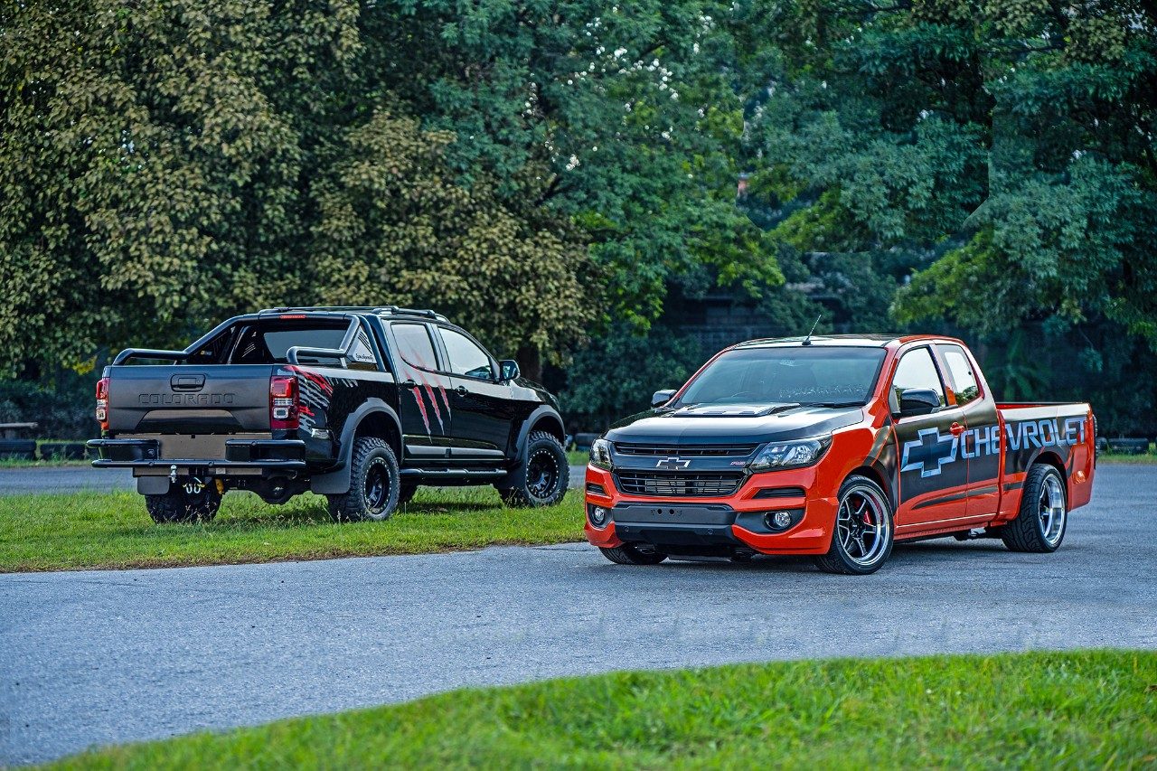 chevrolet drops two hot colorado concepts at 2019 thailand international motor expo the news wheel 2019 thailand international motor expo