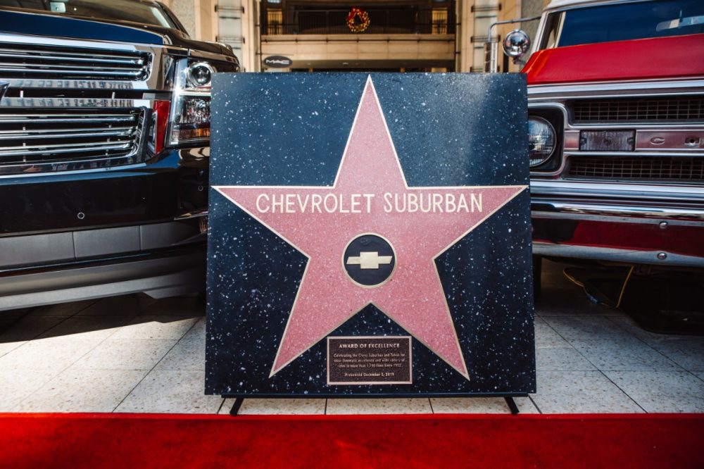 Hollywood star of Chevrolet Suburban