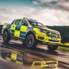 Ford Ranger Raptor police truck