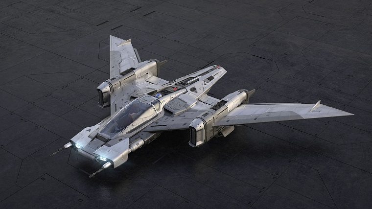 Porsche's Tri-Wing S-91x Pegasus Starfighter