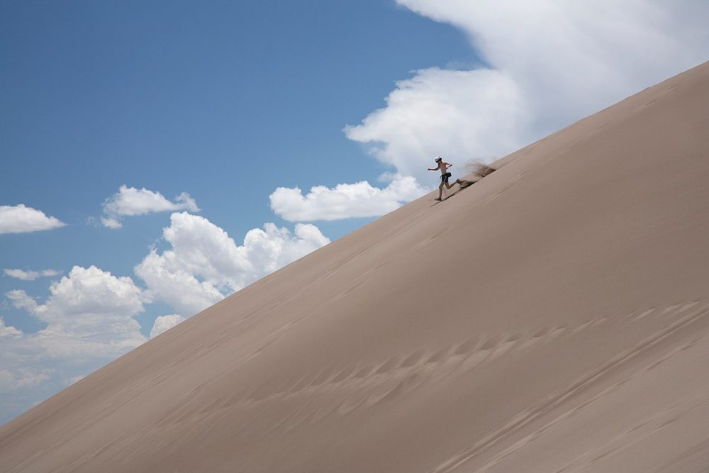 Great Sand Dunes National Park running