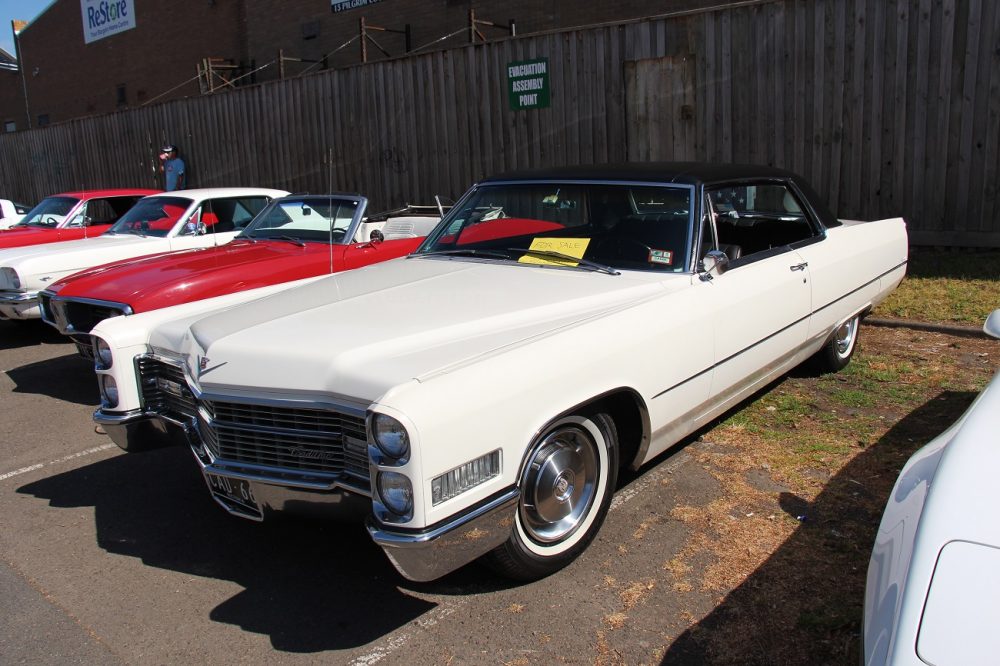 A 1966 Cadillac Coup de Ville like the one in "Once Upon a Time... in Hollywood."