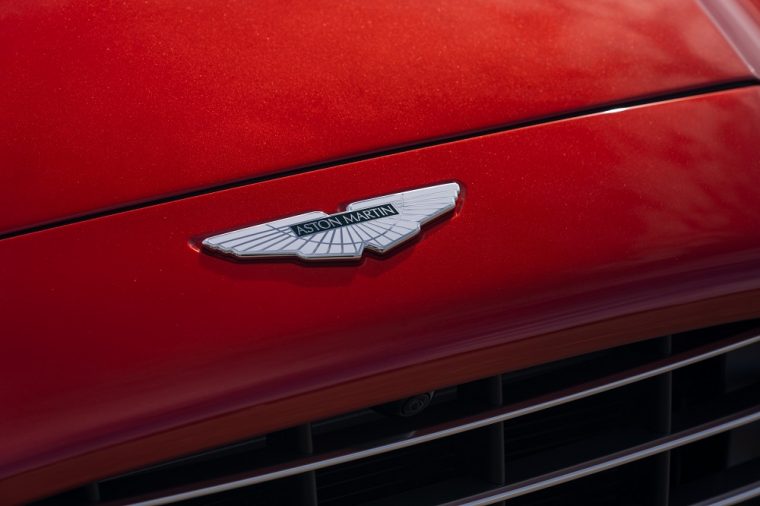 2020 Aston Martin DBX badge logo